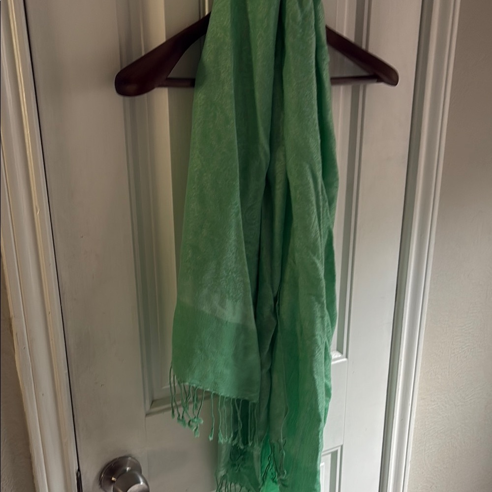 Elegant Green Scarf